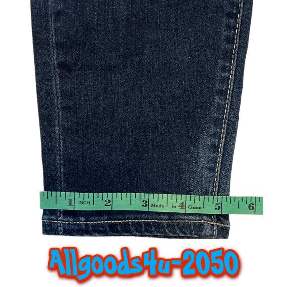 Old Navy Rockstar Size 10 Distressed Rhinestone Skinny Jeans - Picture 10 of 11